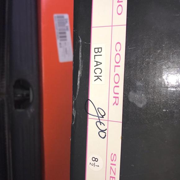 Women’s black zip up boots. Never worn. Size 8 1/2. - Picture 2 of 3